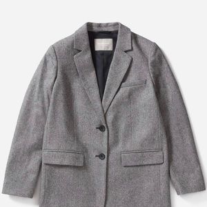 Everlane Oversized Blazer in Grey